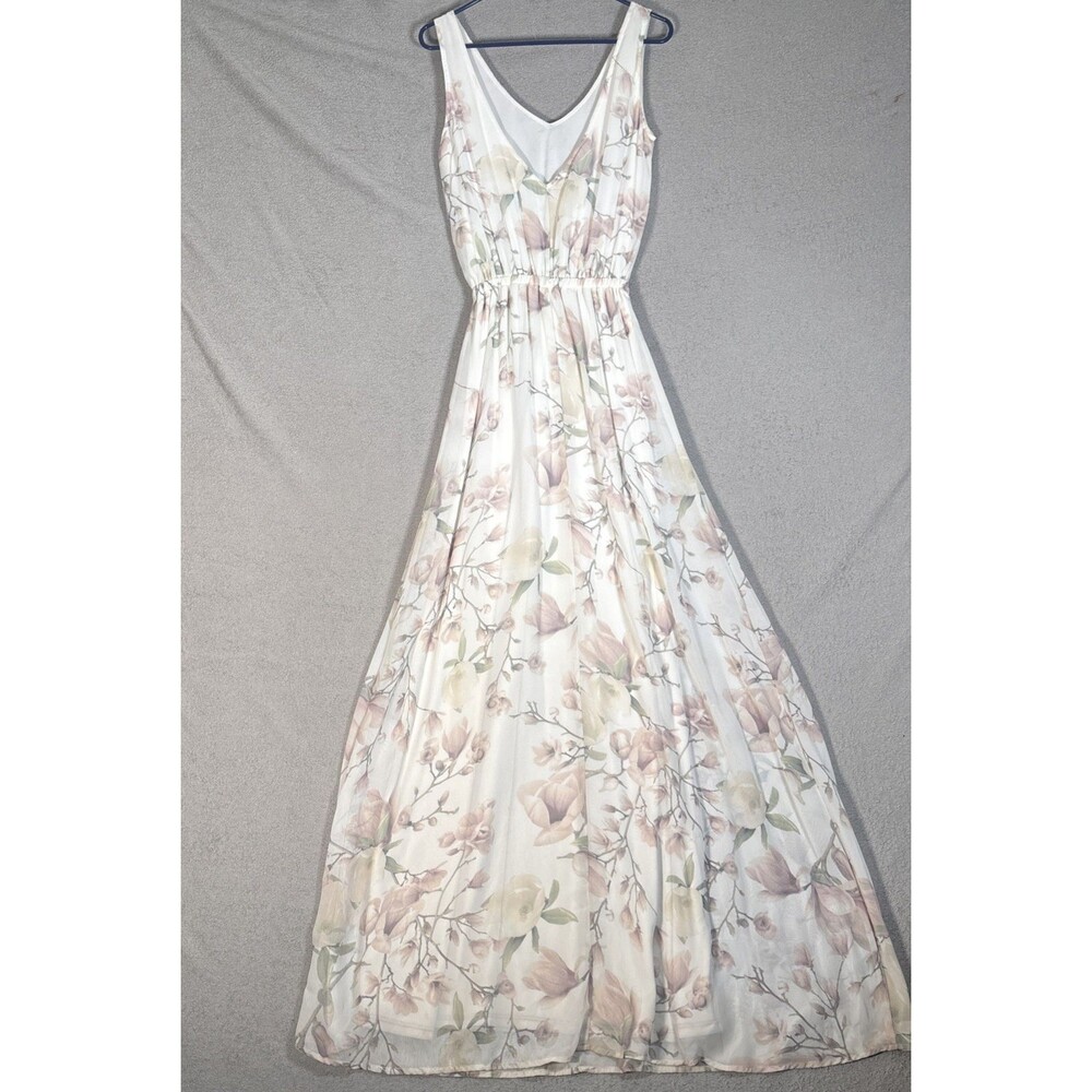 Show Me Your MuMu Cream Floral Maxi Dress - Picture 11 of 15